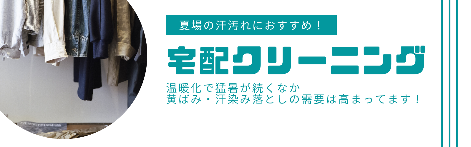 バナーブリッジ　宅配クリーニング特集